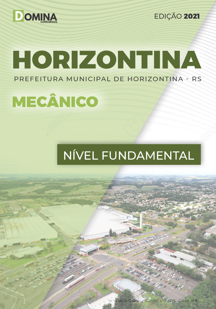 Apostila Concurso Pref Horizontina RS 2021 Mecânico