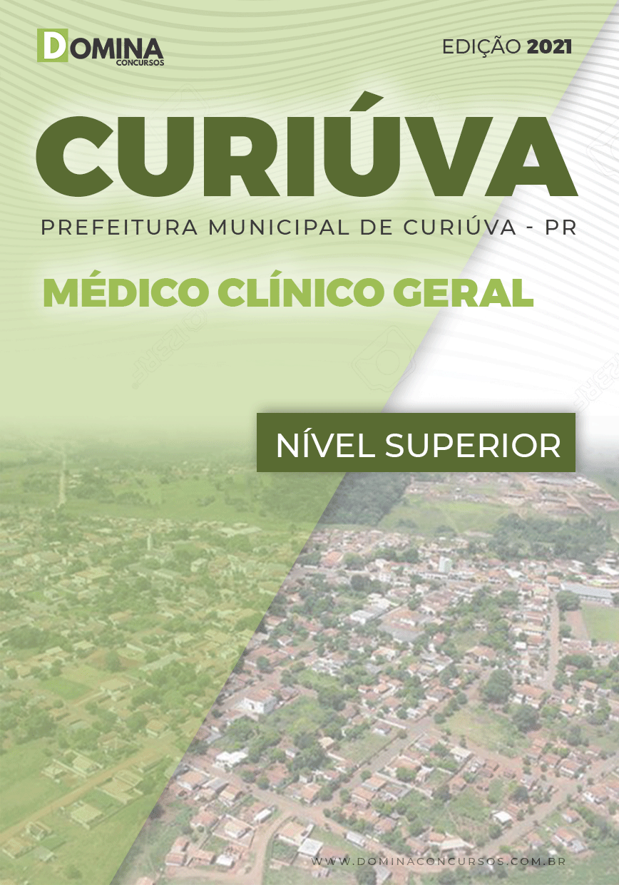 Apostila Pref Curiúva PR 2021 Médico Clínico Geral