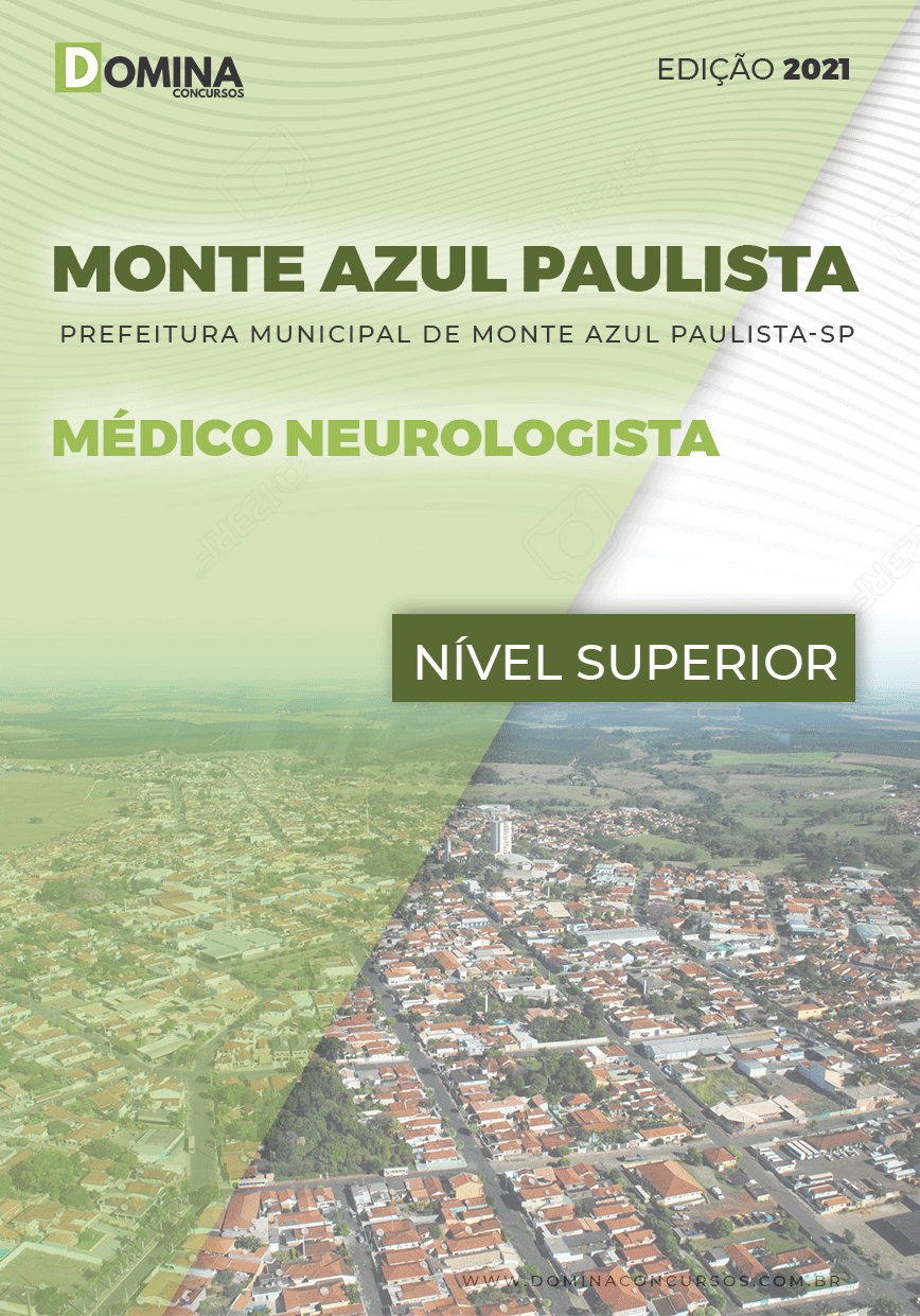 Apostila Pref Monte Azul Paulista SP 2021 Médico Neurologista