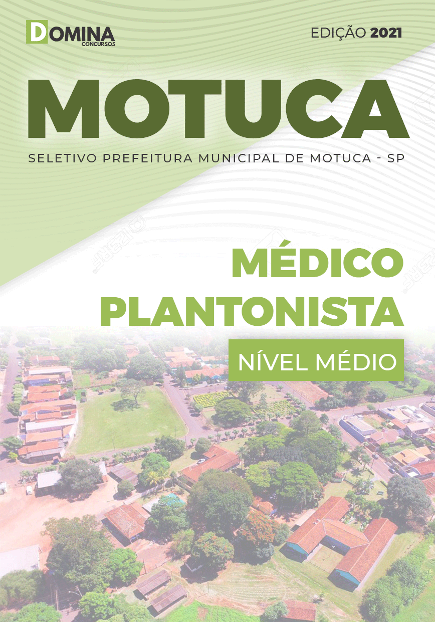 Apostila Seletivo Pref Motuca SP 2021 Médico Plantonista