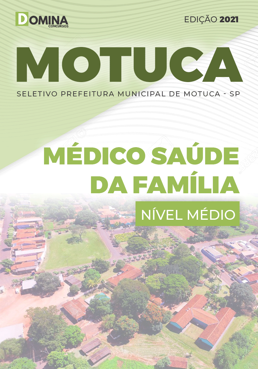 Apostila Seletivo Pref Motuca SP 2021 Médico Saúde da Família