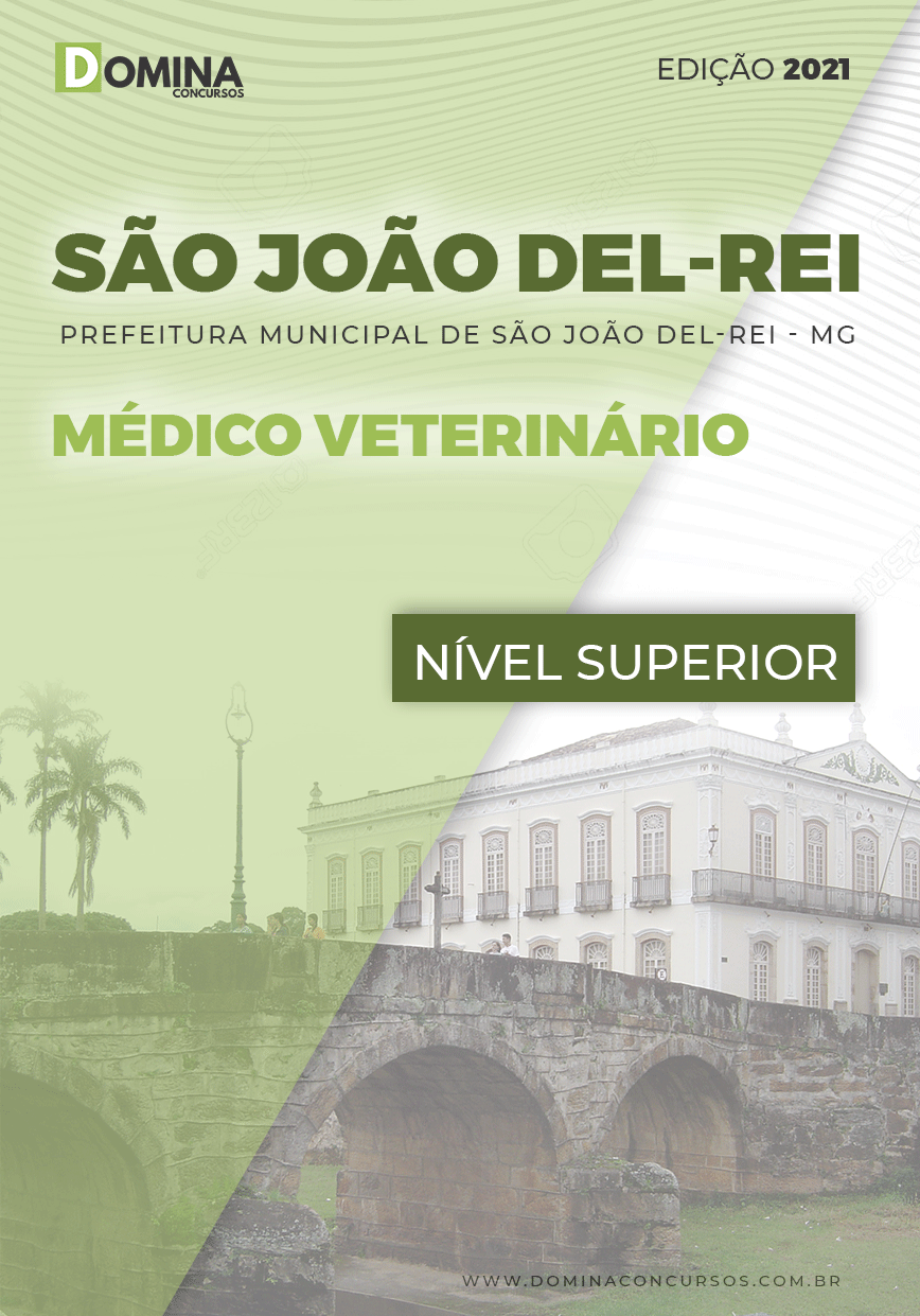 Apostila Pref São João Del Rei MG 2021 Médico Veterinário