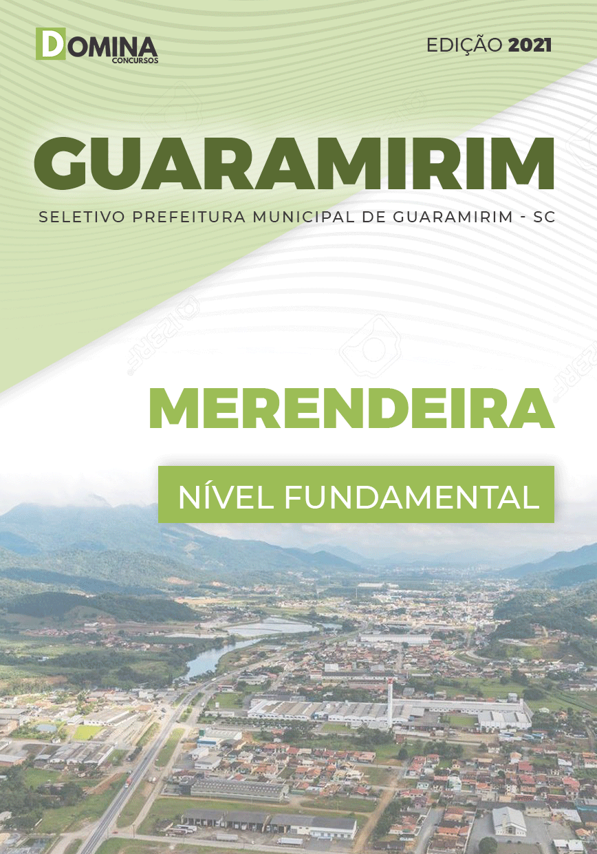 Apostila Seletivo Pref Guaramirim SC 2021 Merendeira