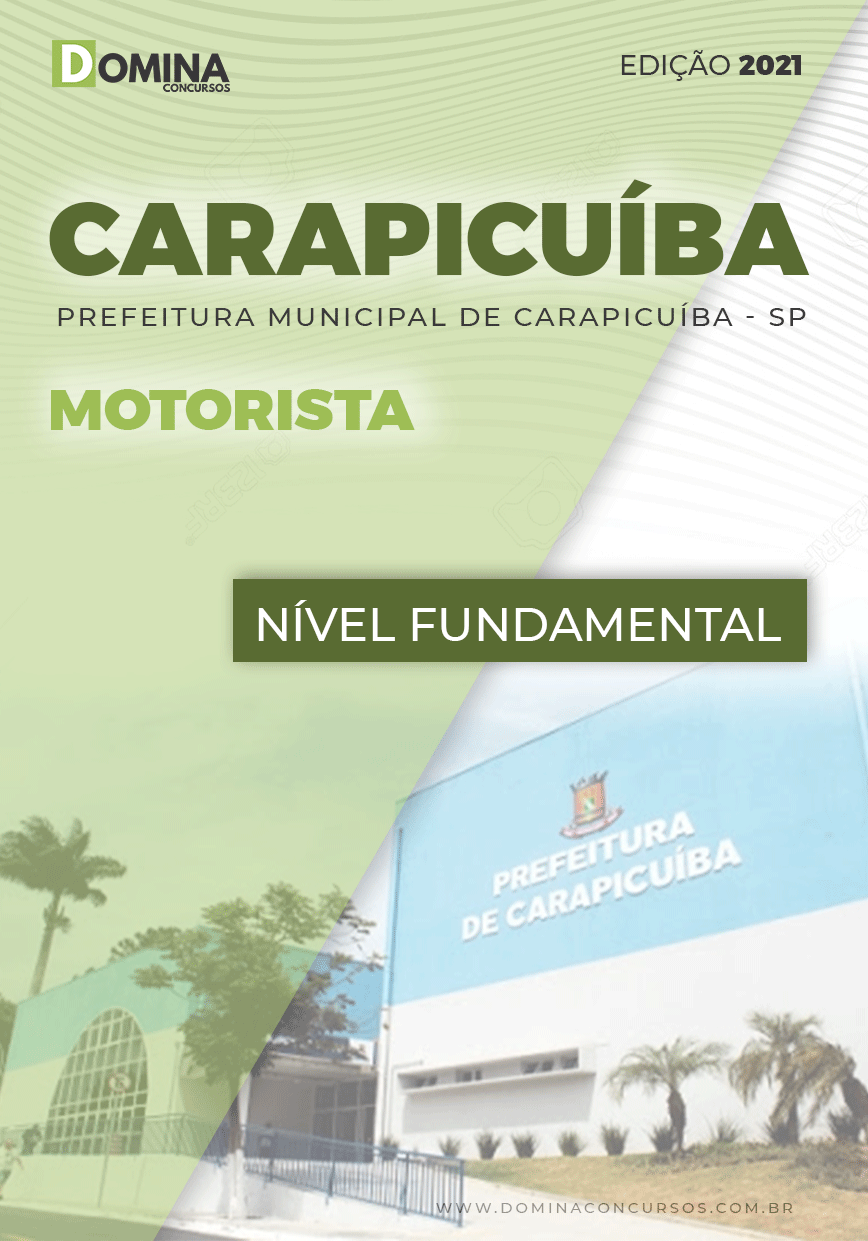 Apostila Concurso Público Pref Carapicuíba SP 2021 Motorista