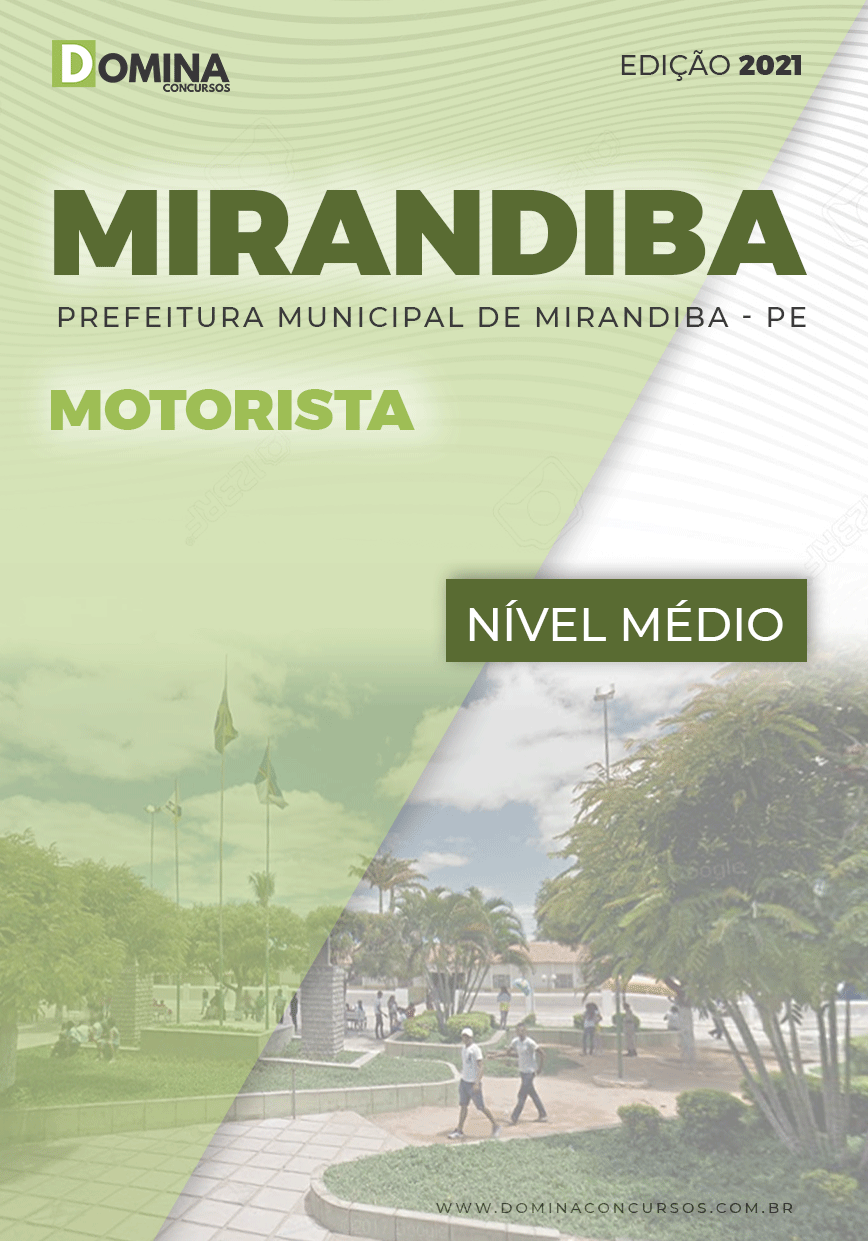 Apostila Concurso Pref Mirandiba PE 2021 Motorista