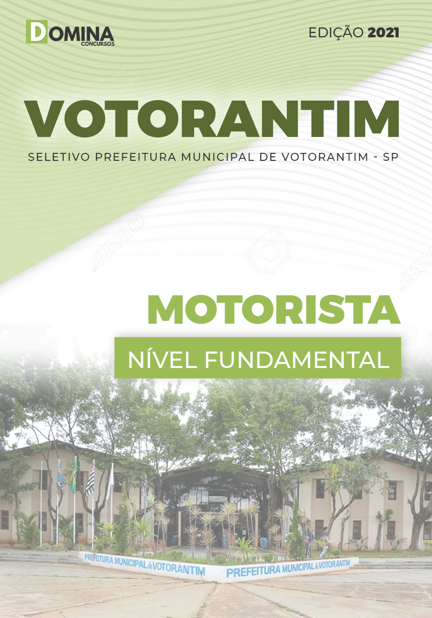 Apostila Seletivo Pref Votorantim SP 2021 Motorista
