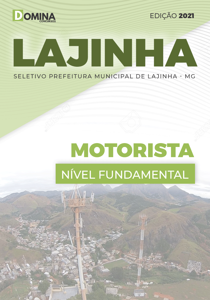 Apostila Processo Seletivo Pref Lajinha MG 2021 Motorista