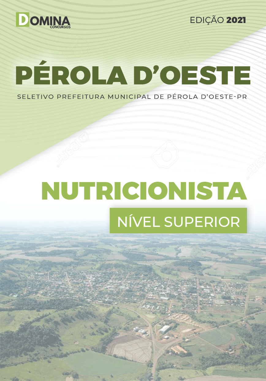 Apostila Seletivo Pref Pérola D’Oeste PR 2021 Nutricionista