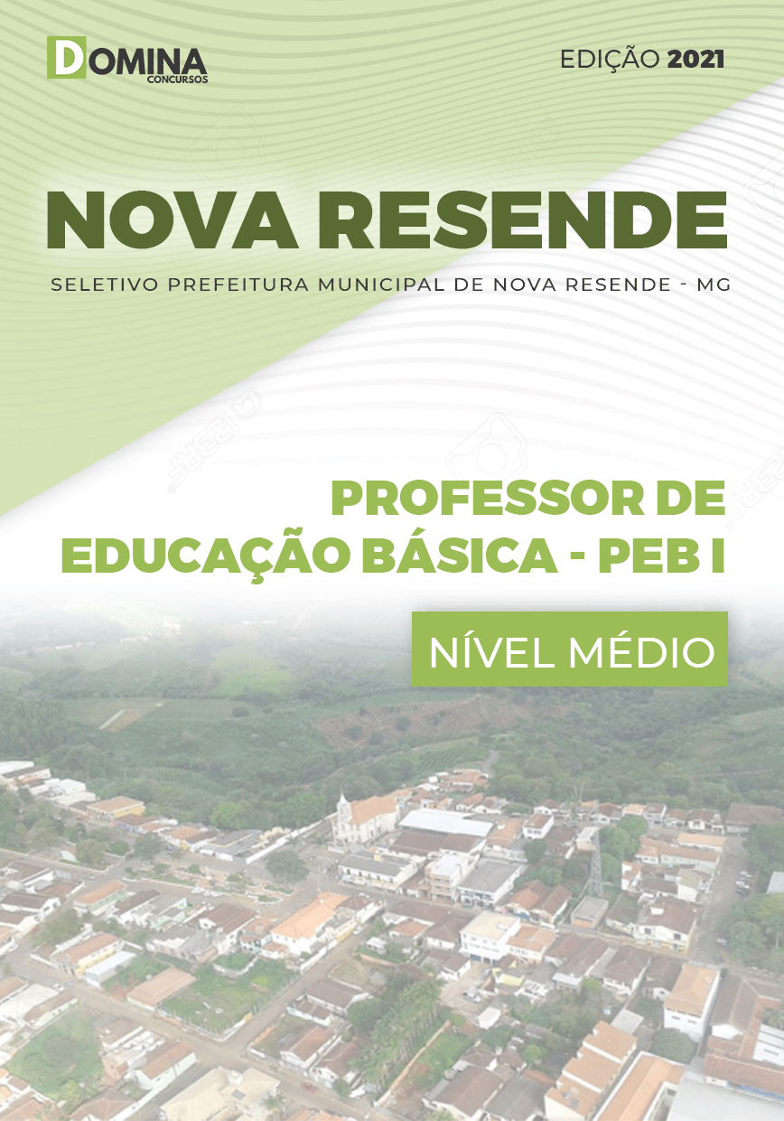 Apostila Pref Nova Resende MG 2021 Prof Educação Básica PEB I