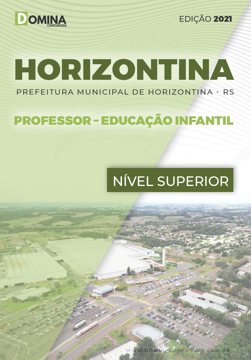 Apostila Pref Horizontina RS 2021 Professor Educação Infantil