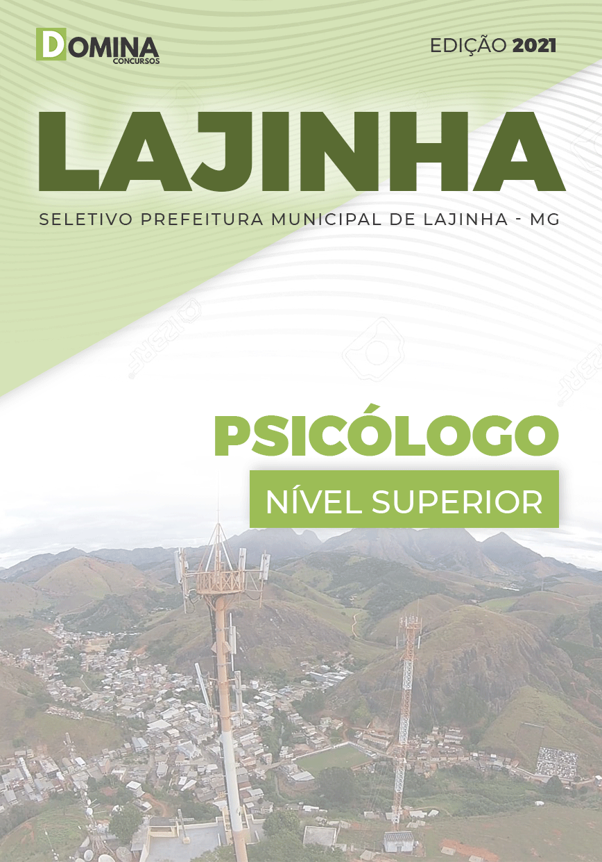 Apostila Processo Seletivo Pref Lajinha MG 2021 Psicólogo