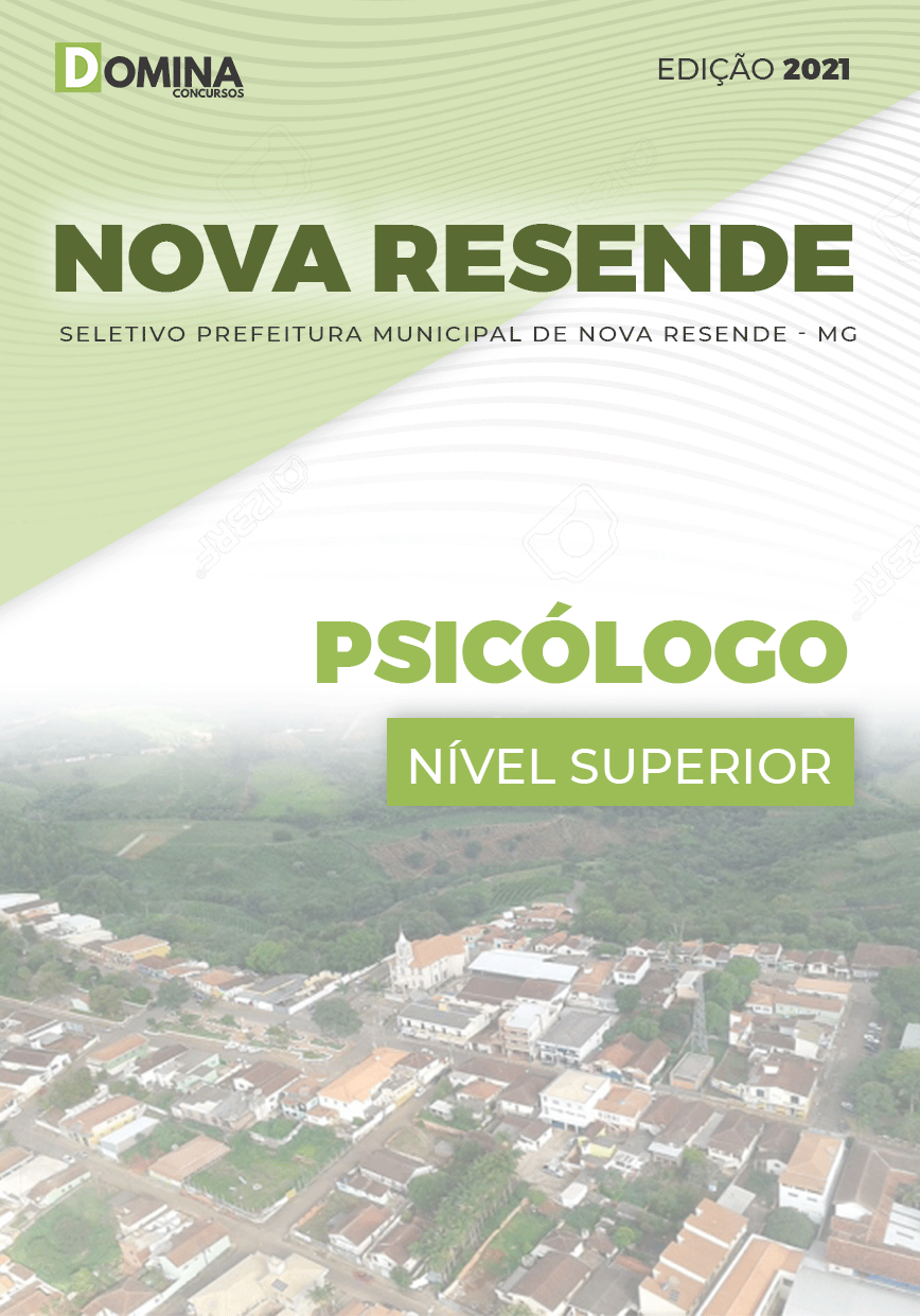 Apostila Seletivo Pref Nova Resende MG 2021 Psicólogo