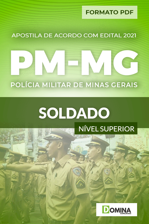 Apostila Concurso Público PM MG 2021 Soldado DRH