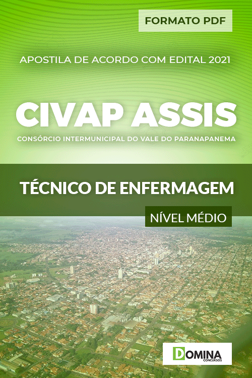 Apostila Seletivo CIVAP de Assis SP 2021 Técnico de Enfermagem