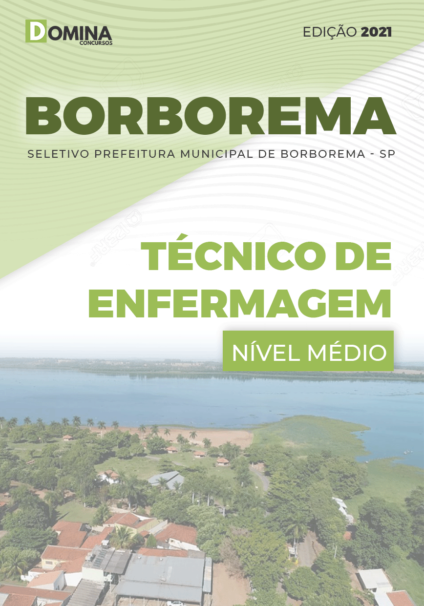 Apostila Seletivo Pref Borborema SP 2021 Técnico de Enfermagem