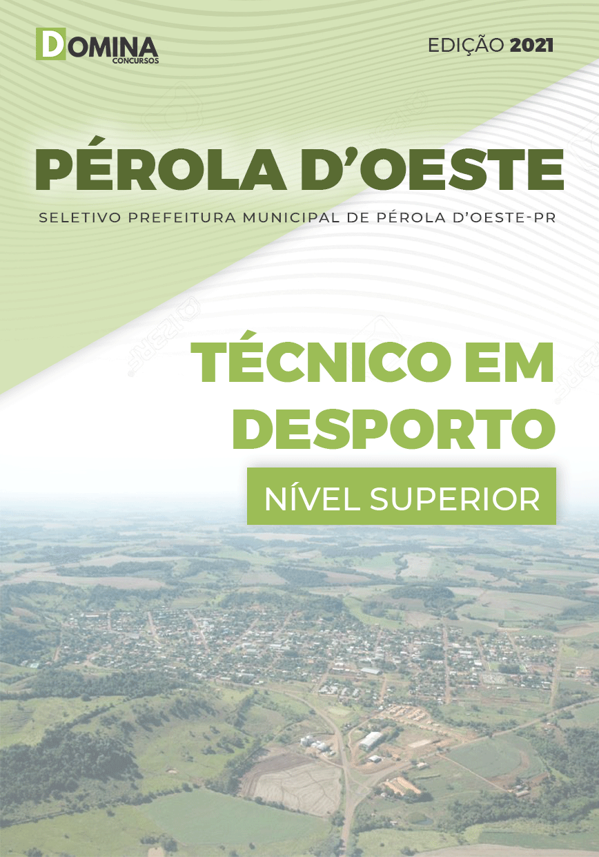 Apostila Seletivo Pref Pérola D’Oeste PR 2021 Técnico em Desporto