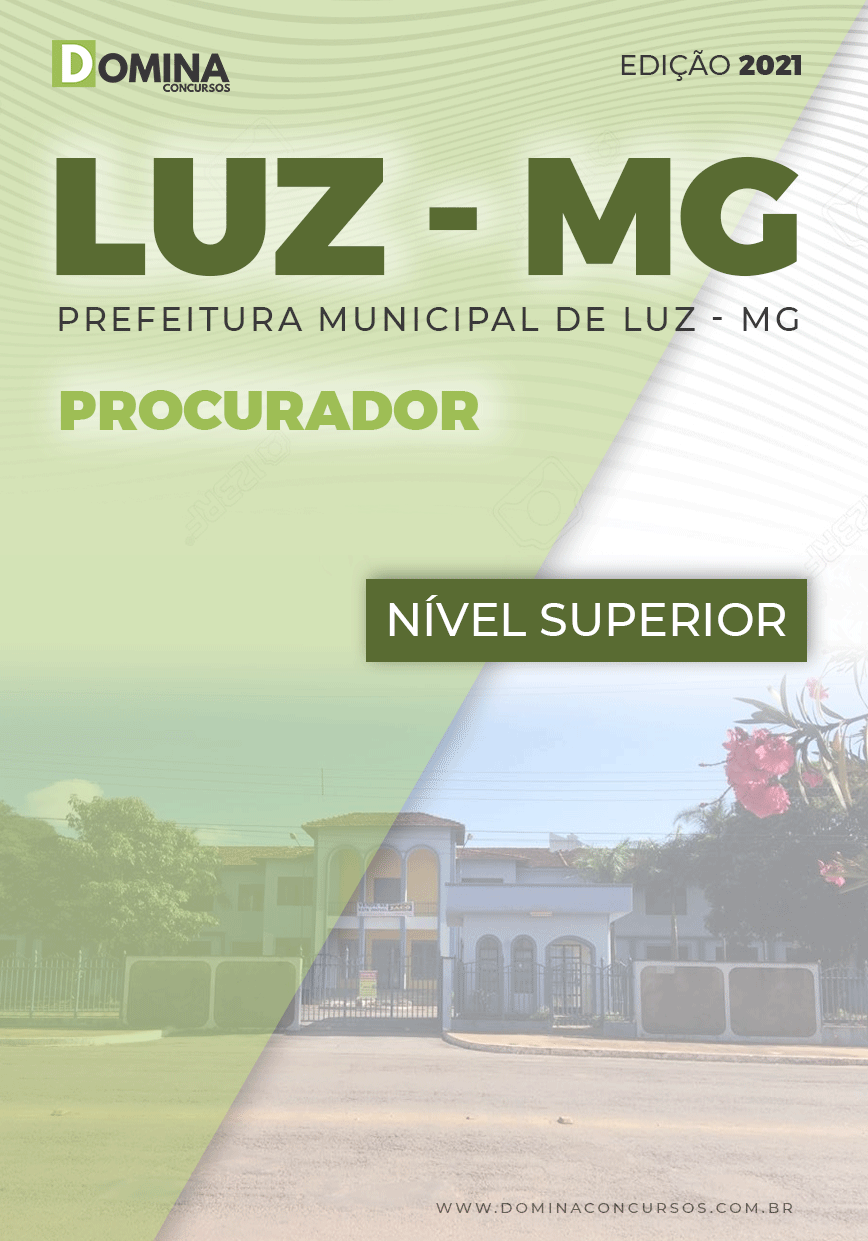Apostila Concurso Público Pref Luz MG 2021 Procurador