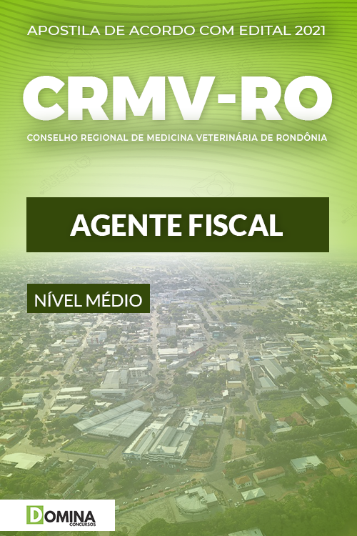 Apostila Concurso Público CRMV RO 2021 Agente Fiscal