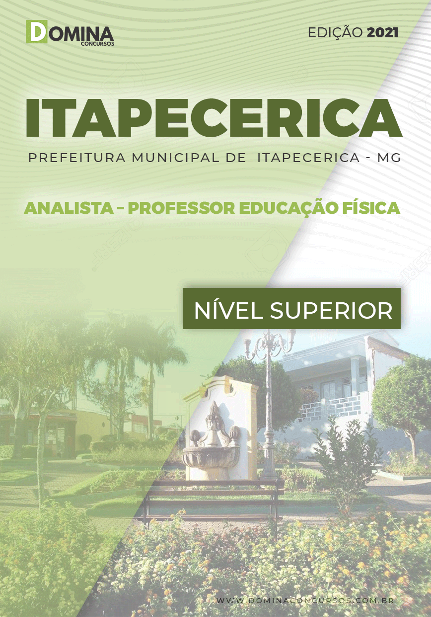 Apostila Pref Itapecerica MG 2021 Analista Professor Educação Física