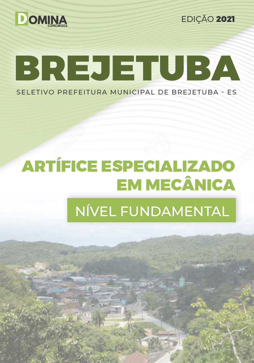 Apostila Seletivo Pref Brejetuba ES 2021 Artífice em Mecânica