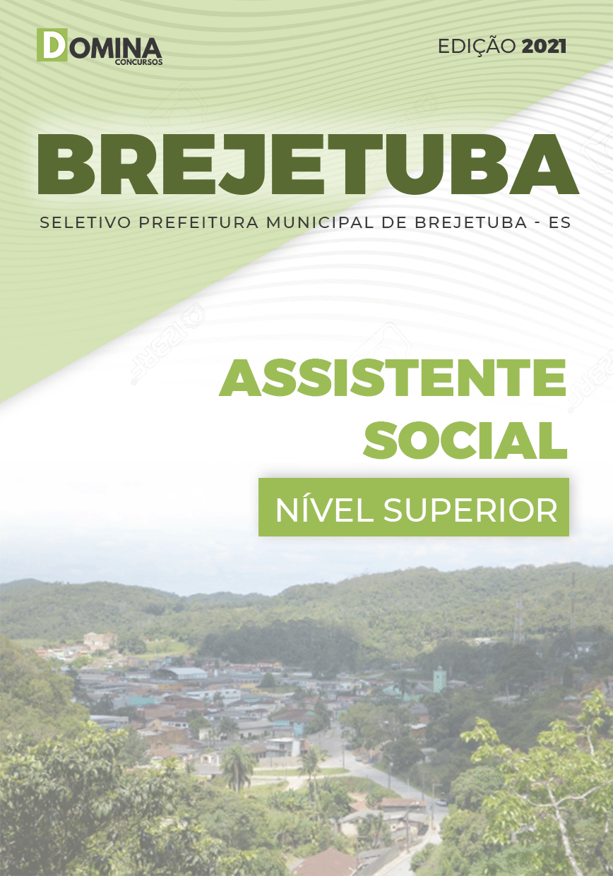 Apostila Seletivo Pref Brejetuba ES 2021 Assistente Social