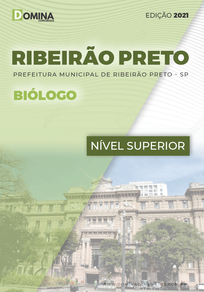 Apostila Concurso Público Pref Ribeirão Preto SP 2021 Biólogo
