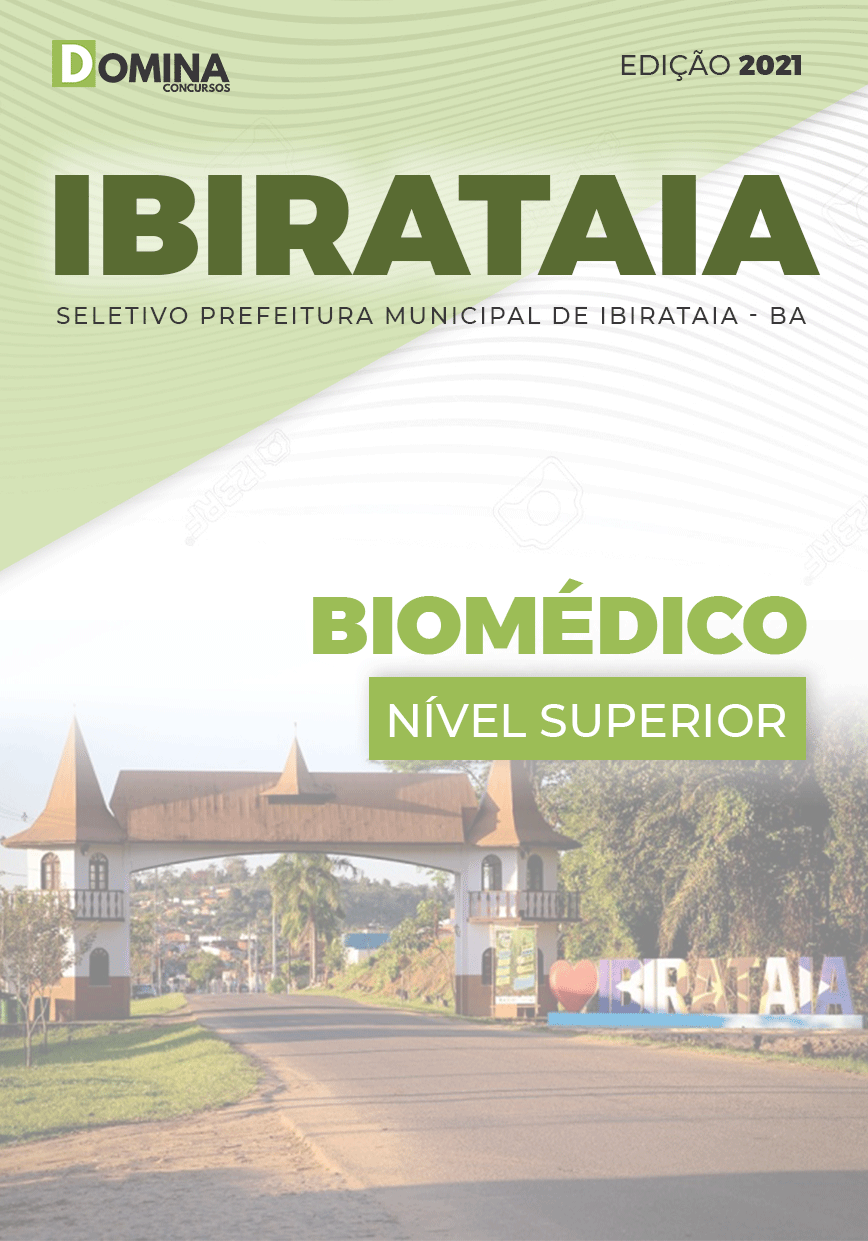 Apostila Processo Seletivo Pref Ibirataia BA 2021 Biomédico