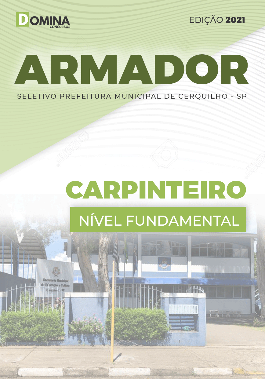 Apostila Carpinteiro Coronel Murta MG 2026