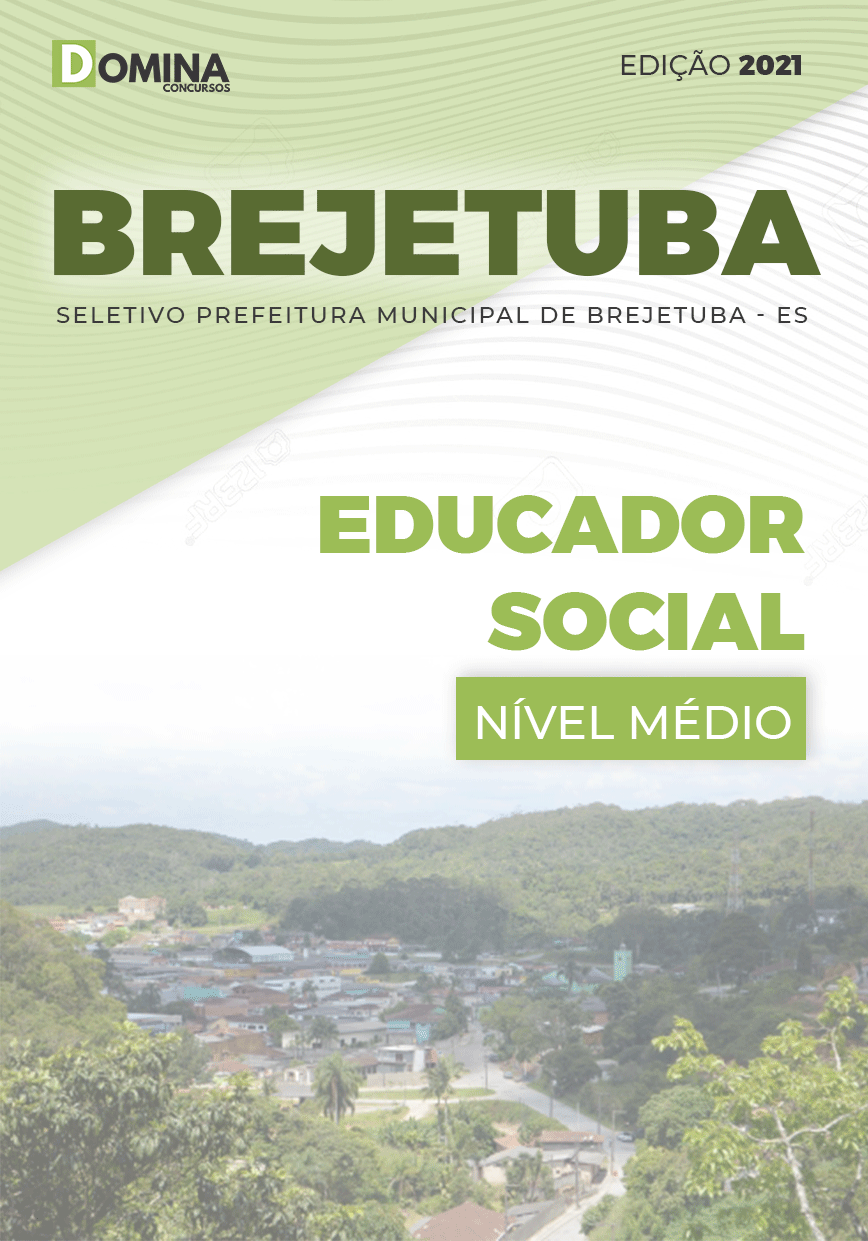 Apostila Seletivo Pref Brejetuba ES 2021 Educador Social