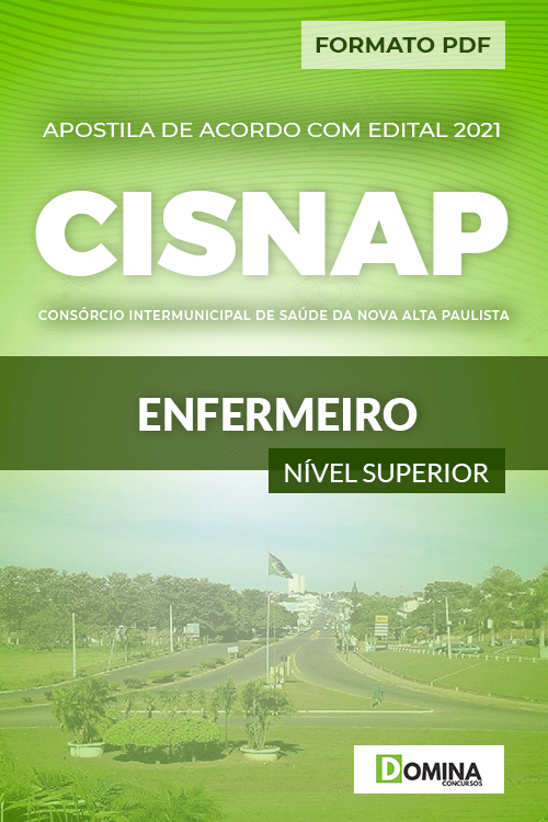 Apostila Processo Seletivo CISNAP SP 2021 Enfermeiro