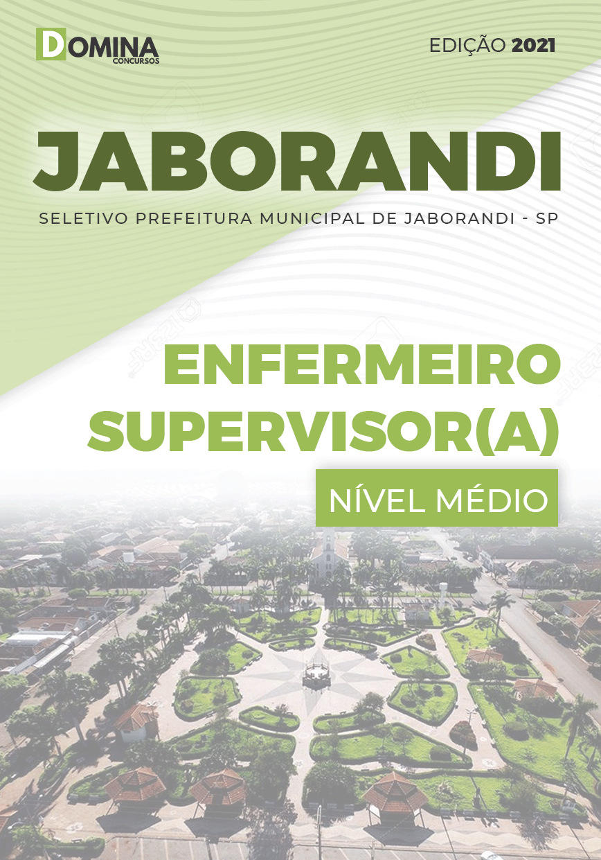 Apostila Pref Jaborandi SP 2021 Enfermeiro Supervisor