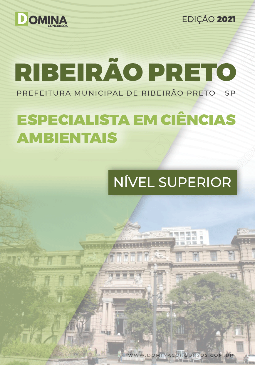 Apostila Concurso Pref Ribeirão Preto SP 2021 Ciências Ambientais