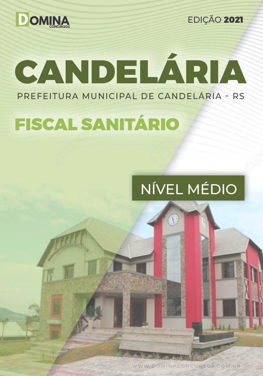 Apostila Concurso Pref Candelária RS 2021 Fiscal Sanitário