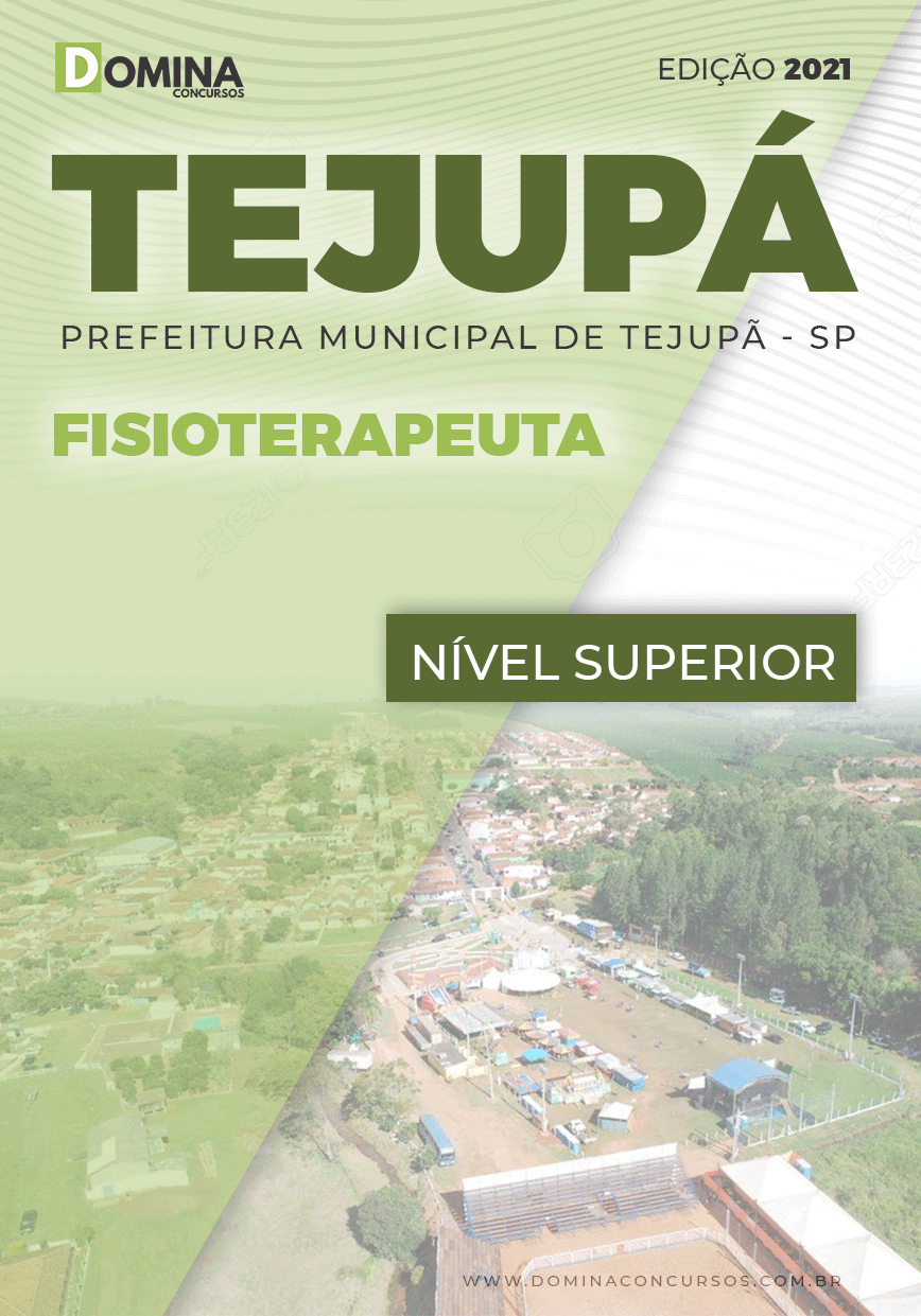 Apostila Concurso Público Pref Tejupá SP 2021 Fisioterapeuta