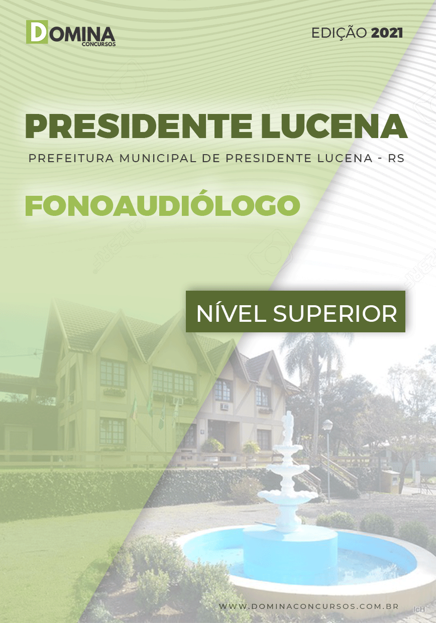 Apostila Pref Presidente Lucena RS 2021 Fonoaudiólogo