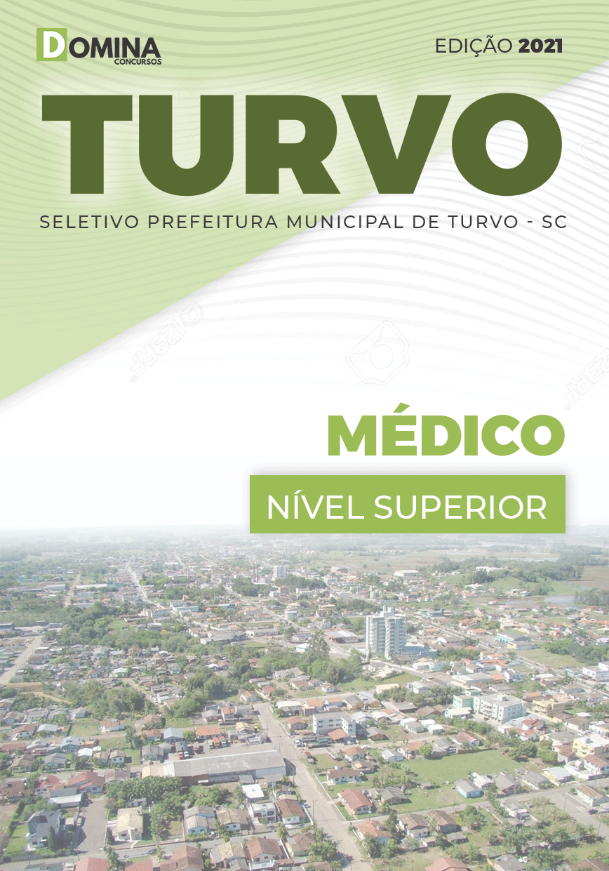 Apostila Processo Seletivo Pref Turvo SC 2021 Médico
