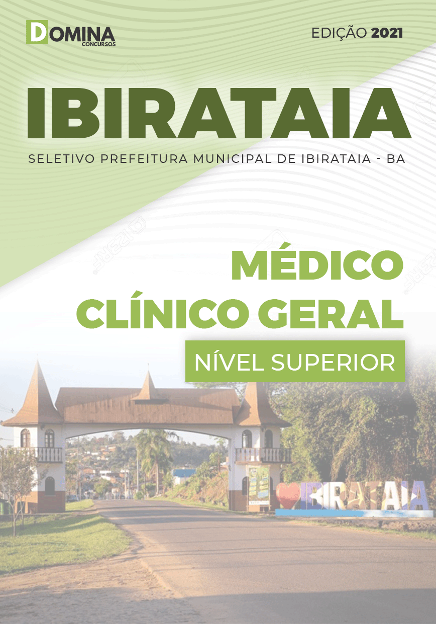 Apostila Seletivo Pref Ibirataia BA 2021 Médico Clínico Geral