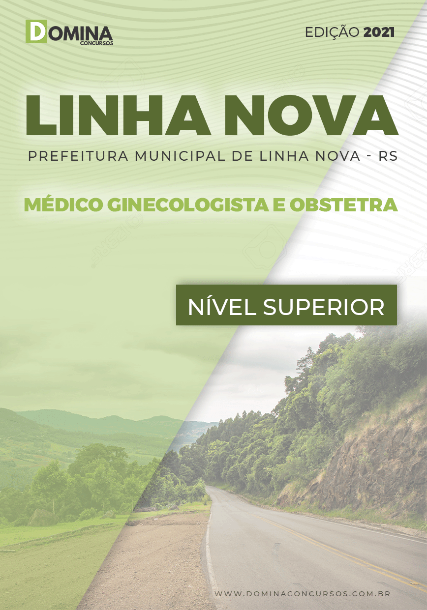 Apostila Linha Nova RS 2021 Médico Ginecologista Obstetra
