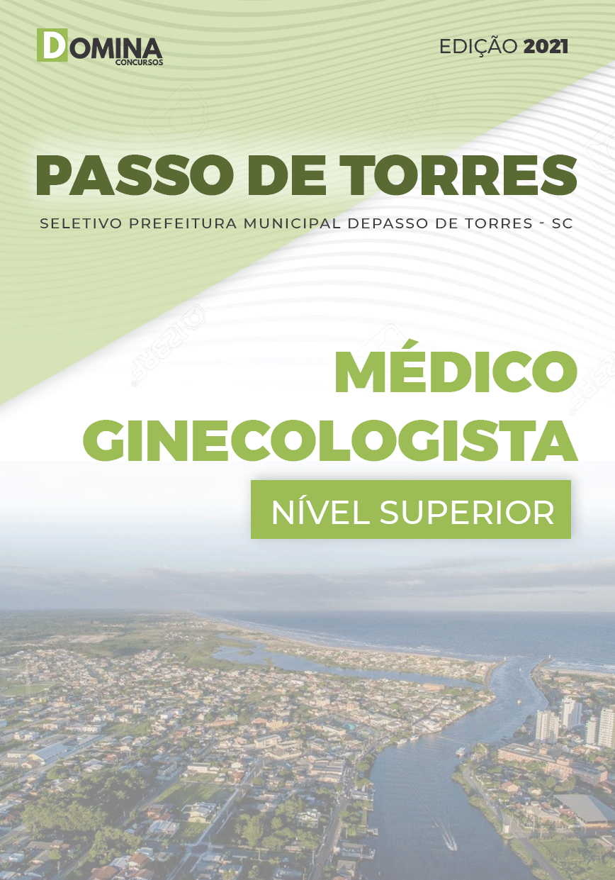 Apostila Pref Passo Torres SC 2021 Médico Ginecologista