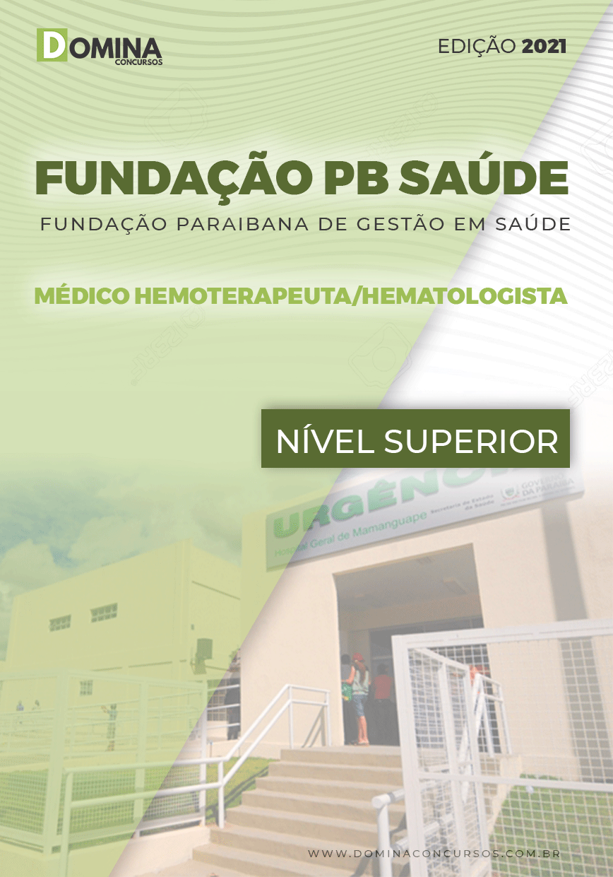 Apostila Fundação PB Saúde 2021 Médico Hematologista