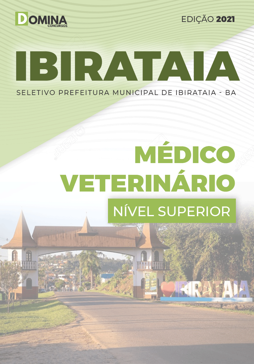 Apostila Seletivo Pref Ibirataia BA 2021 Médico Veterinário