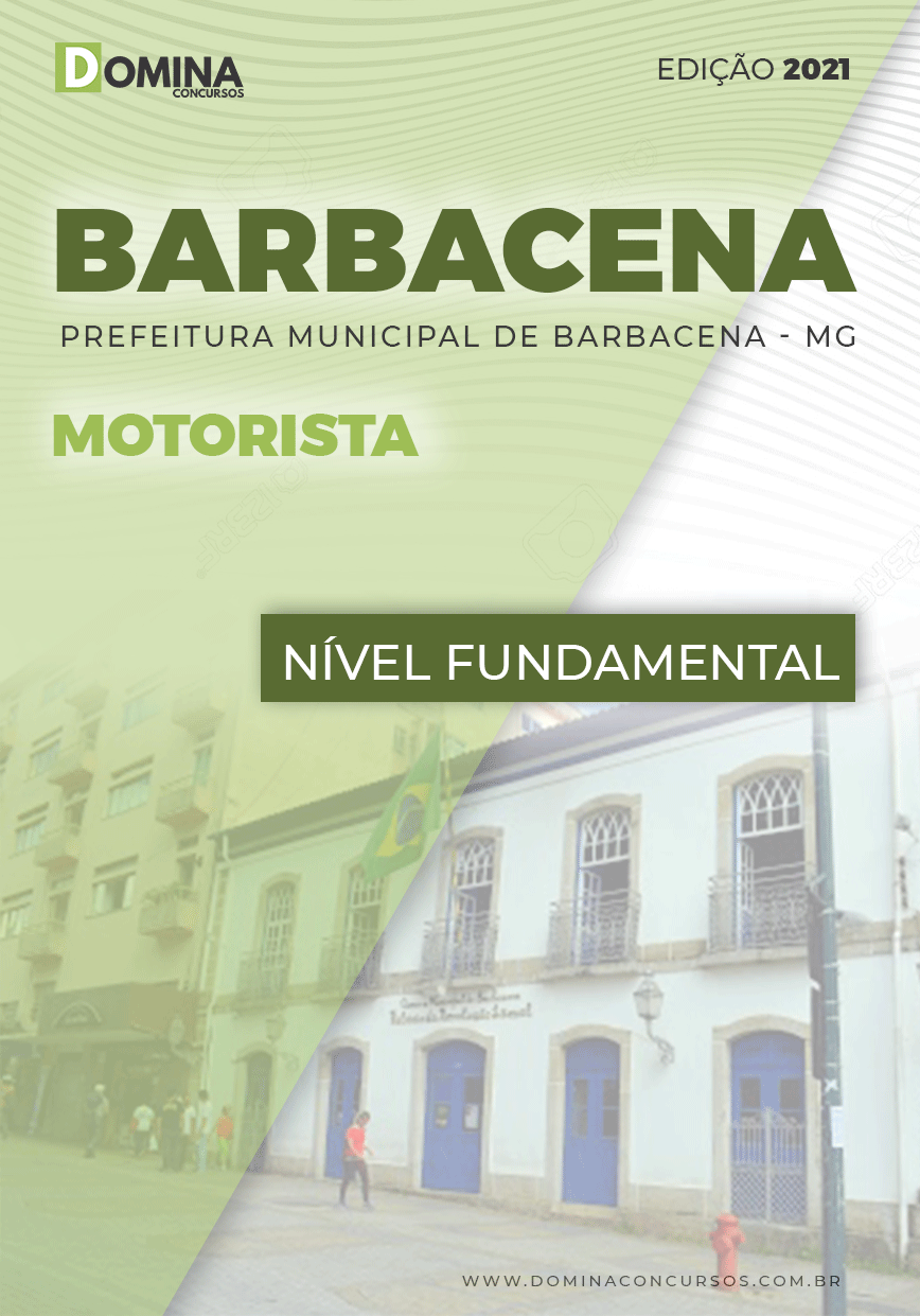 Apostila Concurso Câmara Barbacena MG 2021 Motorista