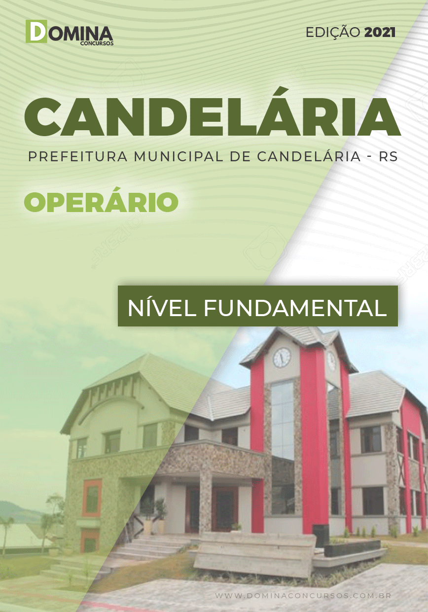 Apostila Concurso Pref Candelária RS 2021 Operário
