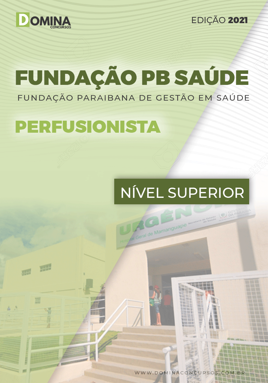 Apostila Concurso Fundação PB Saúde 2021 Perfusionista