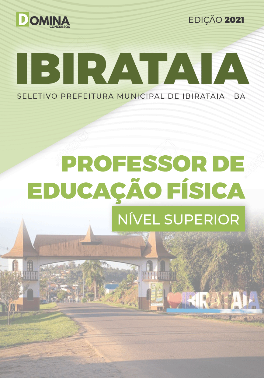 Apostila Pref Ibirataia BA 2021 Professor de Educação Física