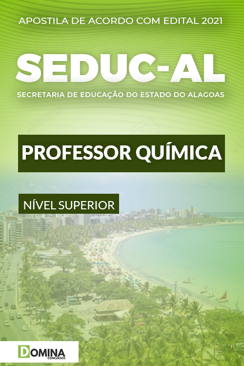 Apostila Concurso Público SEDUC AL 2021 Professor Química