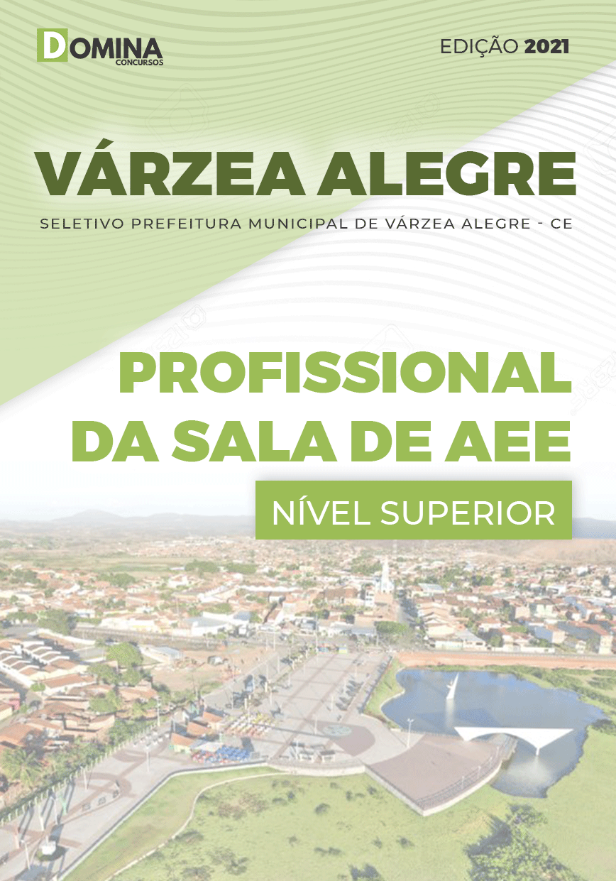 Apostila Pref Várzea Alegre CE 2021 Profissional Sala de AEE
