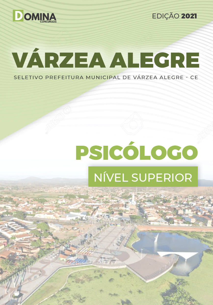Apostila Seletivo Pref Várzea Alegre CE 2021 Psicólogo