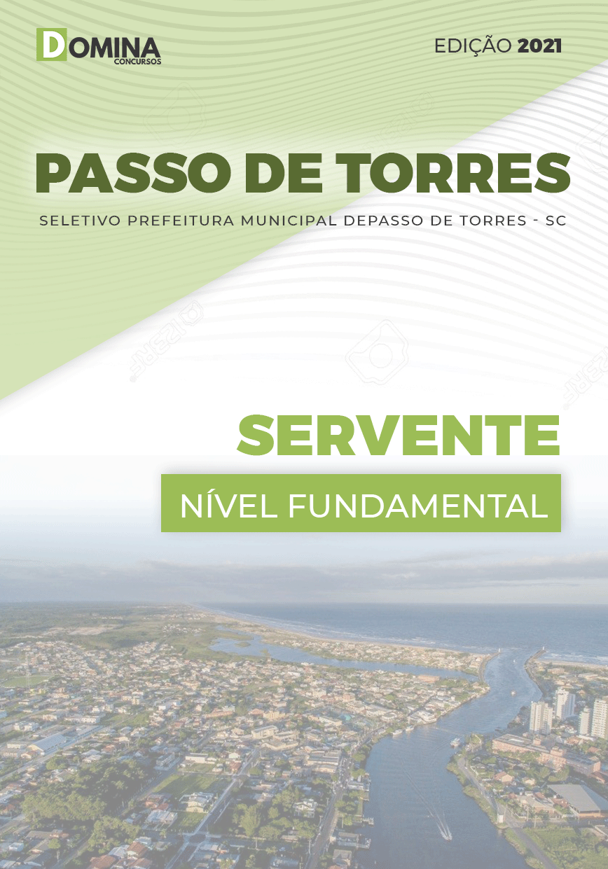 Apostila Seletivo Pref Passo Torres SC 2021 Servente