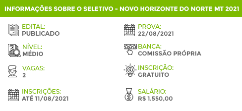 Apostila Pref Novo Horizonte Norte MT 2021 Agente de Endemias